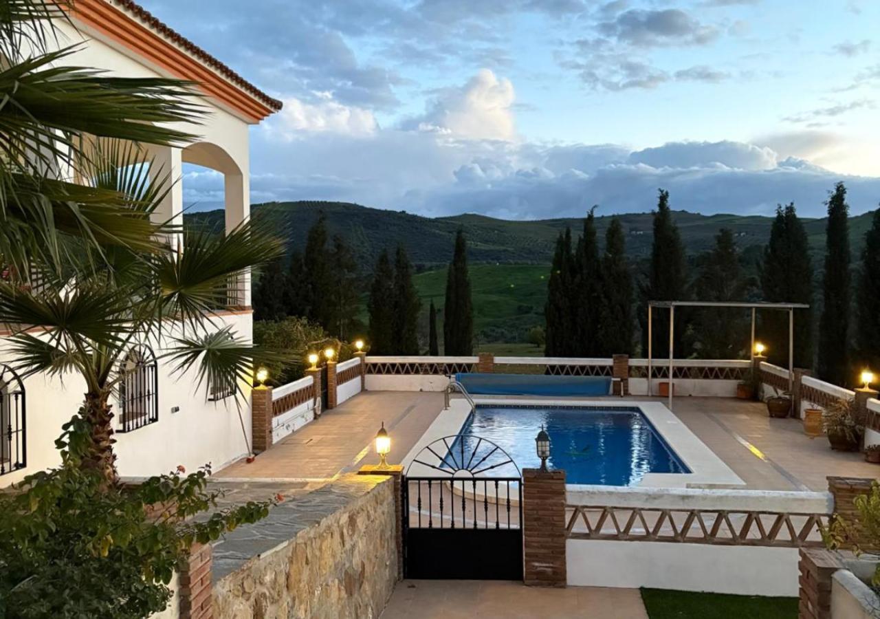 Spacious Villa With Exceptional Views In Malaga Casarabonela Exterior photo